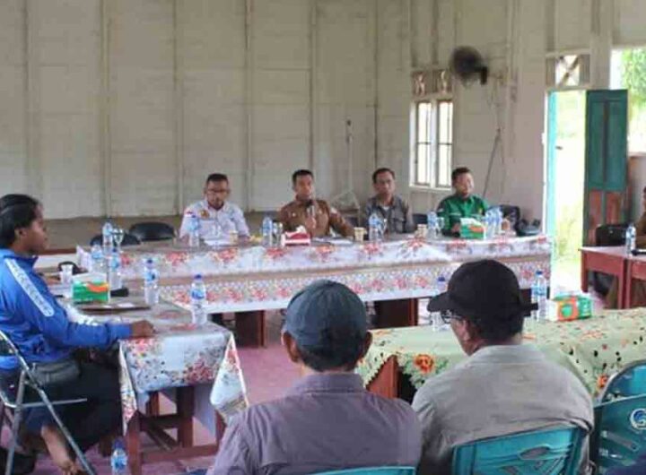 Terkait Lisdes, Pj Bupati Mura Kunker ke Desa Hingan Tokung